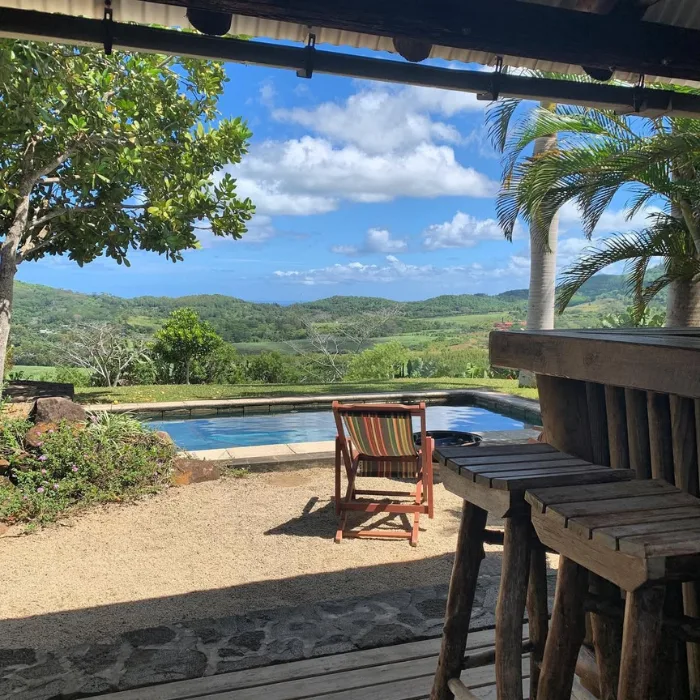 Esterni lodge Zolil entroterra Mauritius